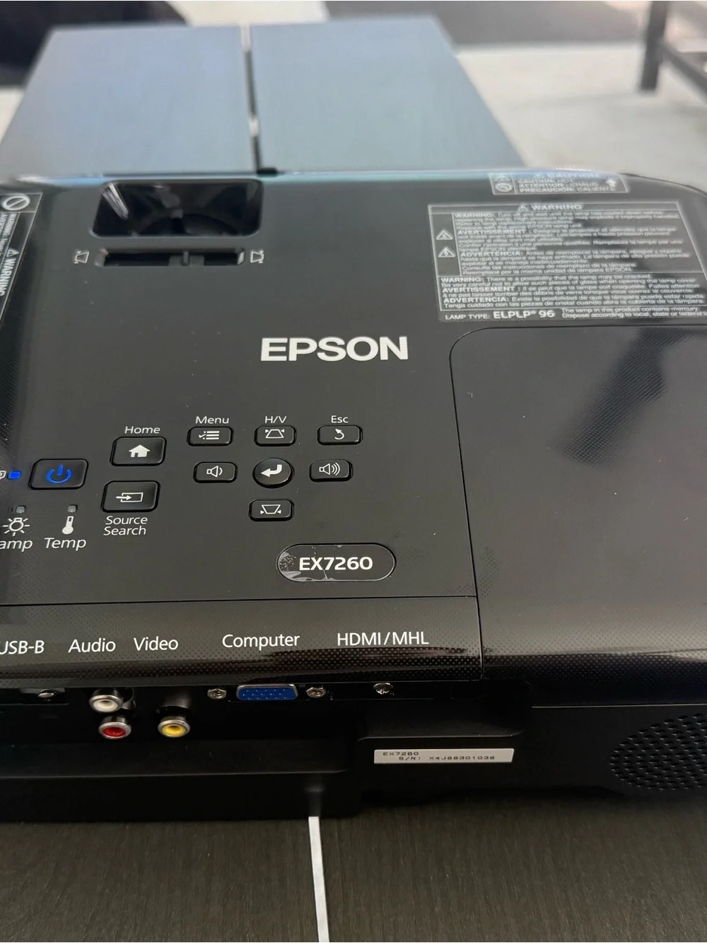 Epson Pro EX7260 Projector